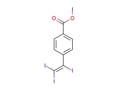 Methyl 4-(1,2,2-triiodovinyl)benzoate