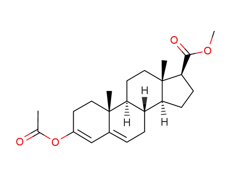 3-acetoxy-androstadiene-(3.5)-carboxylic acid-(17β)-methyl ester