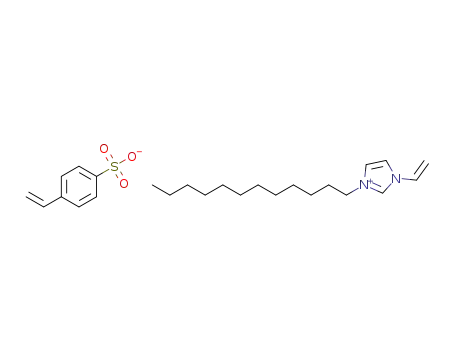 1-vinyl-3-dodecylimidazolium 4-styrene sulfonate