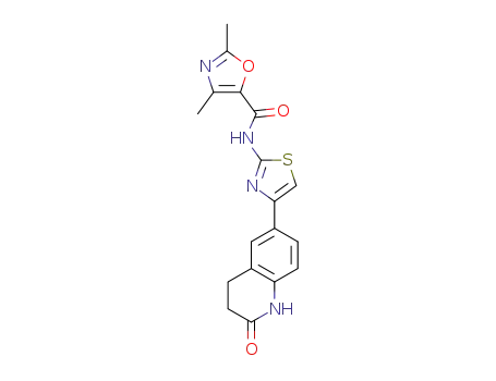 2,4-dimethyl-N-(4-(2-oxo-1,2,3,4-tetrahydroquinolin-6-yl)thiazol-2-yl)oxazole-5-carboxamide