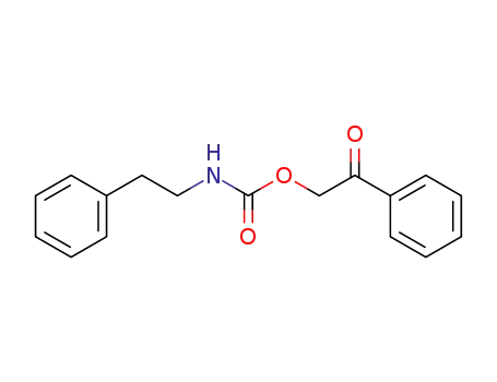 2-oxo-2-phenylethyl phenethylcarbamate
