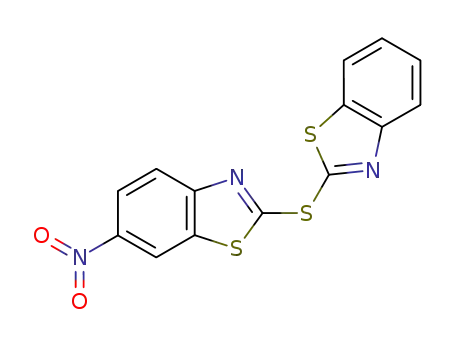 6-nitro-2,2'-sulfanediyl-bis-benzothiazole