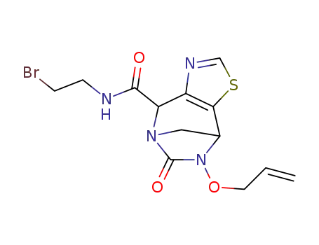 trans-10-allyloxy-N-(2-bromoethyl)-9-oxo-3-thia-5,8,10-triazatricyclo[6.2.1.02,6]undeca-2(6),4-diene-7-carboxamide