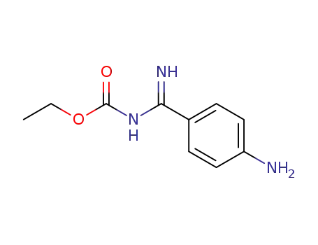 ethyl ((4-aminophenyl)(imino)methyl)carbamate