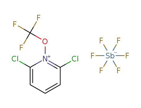 N-trifluoromethoxy-2,6-dichloropyridinium hexafluoroantimonate