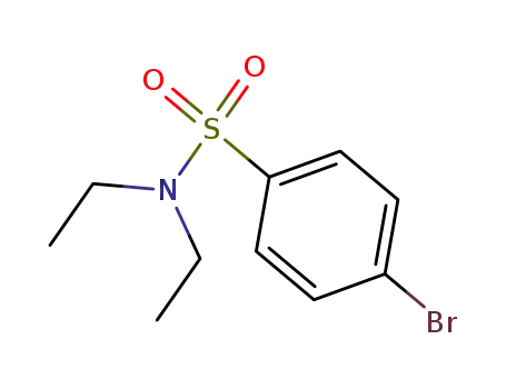Molecular Structure of 90944-62-0 (4-BROMO-N,N-DIETHYLBENZENESULPHONAMIDE)