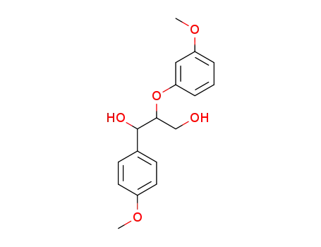 2-(3-methoxyphenoxy)-1-(4-methoxyphenyl)propane-1,3-diol