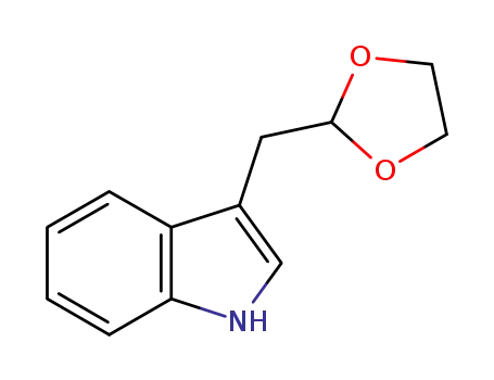 3-((1,3-dioxolan-2-yl)methyl)-1H-indole