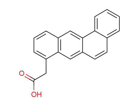 Molecular Structure of 13728-58-0 (Benz[a]anthracene-8-acetic acid)
