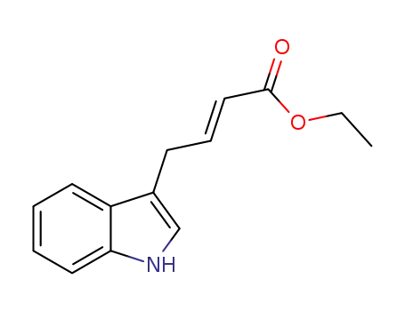 (E)-ethyl 4-(1H-indol-3-yl)but-2-enoate