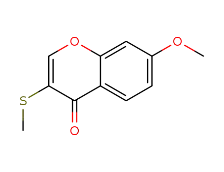 7-methoxy-3-(methylthio)-4H-chromen-4-one