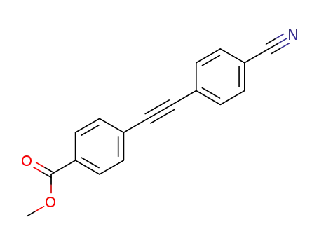 methyl 4-((4-cyanophenyl)ethynyl)benzoate
