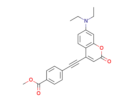 methyl 4-((7-(diethylamino)-2-oxo-2H-chromen-4-yl)ethynyl)benzoate