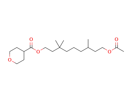 9-acetoxy-3,3,7-trimethylnonyl tetrahydro-2H-pyran-4-carboxylate