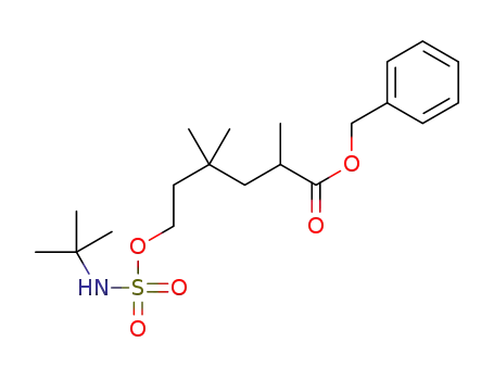 benzyl 6-((N-(tert-butyl)sulfamoyl)oxy)-2,4,4-trimethylhexanoate