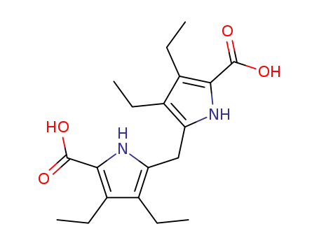 1H-Pyrrole-2-carboxylic acid, 5,5'-methylenebis[3,4-diethyl-