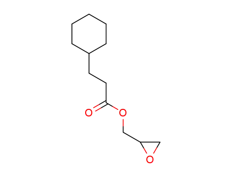 oxiran-2-ylmethyl 3-cyclohexylpropanoate