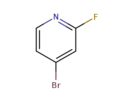 Molecular Structure of 128071-98-7 (4-Bromo-2-fluoropyridine)