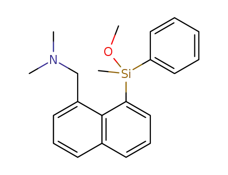 1-(8-(methoxy(methyl)(phenyl)silyl)naphthalen-1-yl)-N,N-dimethylmethanamine