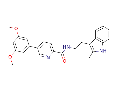 5-(3,5-dimethoxyphenyl)-N-(2-(2-methyl-1H-indol-3-yl)ethyl)picolinamide