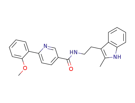 6-(2-methoxyphenyl)-N-(2-(2-methyl-1H-indol-3-yl)ethyl)nicotinamide