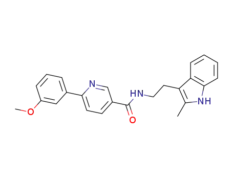 6-(3-methoxyphenyl)-N-(2-(2-methyl-1H-indol-3-yl)ethyl)nicotinamide
