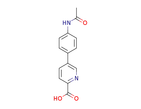 5-(4-acetamidophenyl)picolinic acid