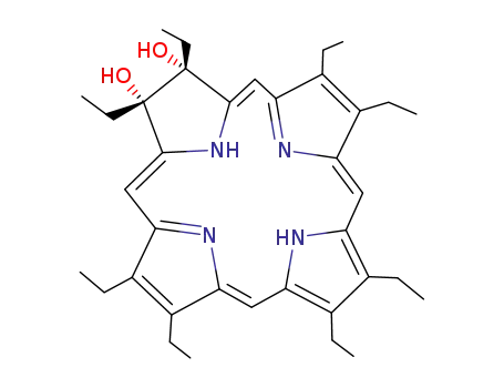 cis-2,3,7,8,12,13,17,18-octaethyl-2,3-dihydroxychlorin