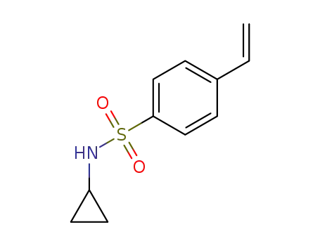 N-cyclopropyl-4-vinylbenzenzene sulfonamide