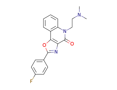 5-(2-(dimethylamino)ethyl)-2-(4-fluorophenyl)oxazolo[4,5-c]quinolin-4(5H)-one
