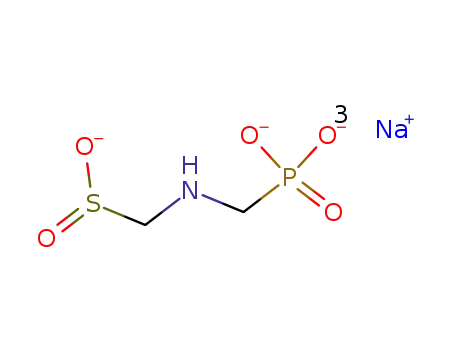 N-Phosphonylmethyl-aminomethylsulfinic acid trisodium salt
