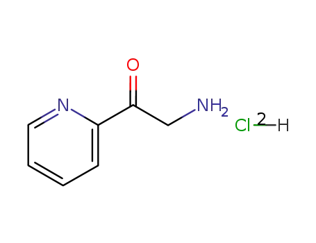 Molecular Structure of 51746-81-7 (2-AMINO-1-PYRIDIN-2-YL-ETHANONE DIHYDROCHLORIDE)