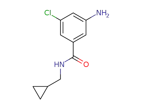 3-amino-5-chloro-N-(cyclopropylmethyl)benzamide