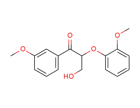3-hydroxy-2-(2-methoxyphenoxy)-1-(3-methoxyphenyl)propan-1-one