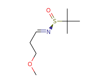 (S,E)-N-(3-methoxypropylidene)-2-methylpropane-2-sulfinamide