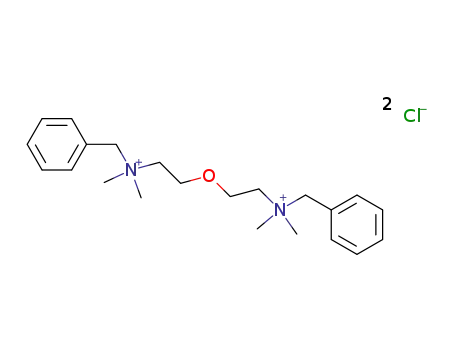 N,N'-dibenzyl-N,N,N',N'-tetramethyl-N,N'-(3-oxa-pentanediyl)-di-ammonium; dichloride