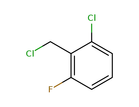 Molecular Structure of 55117-15-2 (2-Chloro-6-fluorobenzyl chloride)