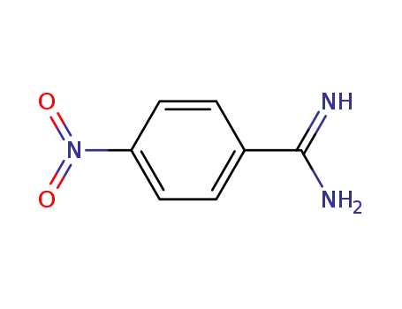 Molecular Structure of 25412-75-3 (4-nitrobenzamidine)