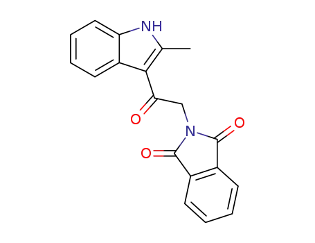 2-[2-(2-methyl-1H-indol-3-yl)-2-oxoethyl]isoindoline-1,3-dione