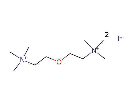 hexa-N-methyl-N,N'-(3-oxa-pentanediyl)-di-ammonium; diiodide