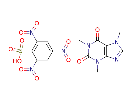 caffeine-picrylsulfonate ion-pair