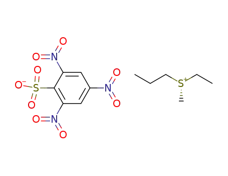 (S)-Ethylmethylpropylsulfonium-2,4,6-trinitrobenzolsulfonat
