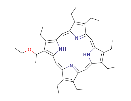 2-(1-ethoxyethyl)-3,7,8,12,13,17,18-heptaethylporphyrin