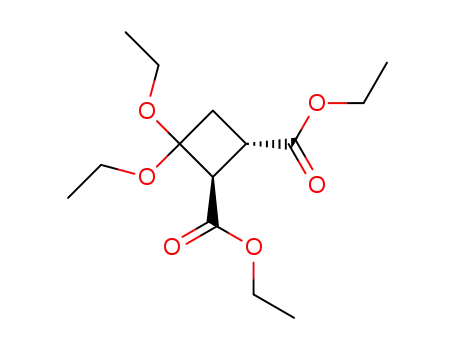 trans-3,3-diethoxy-1,2-cyclobutanedicarboxylic acid diethyl ester