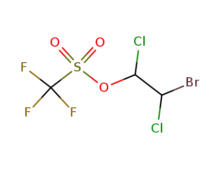 Trifluoro-methanesulfonic acid 2-bromo-1,2-dichloro-ethyl ester