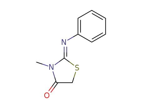 (Z)-3-methyl-2-(phenylimino)thiazolidine-4-one