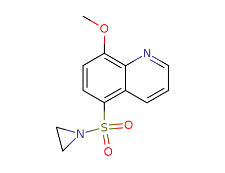 N-(8-methoxy-5-quinolylsulfonyl)aziridine