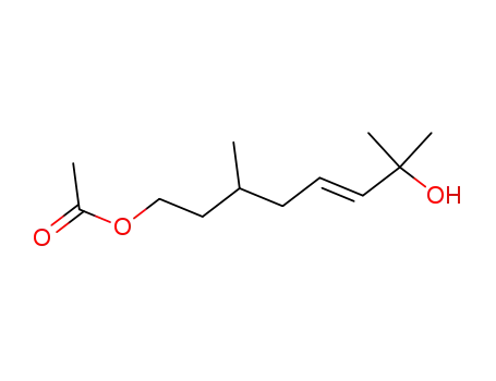 Acetic acid (E)-7-hydroxy-3,7-dimethyl-oct-5-enyl ester
