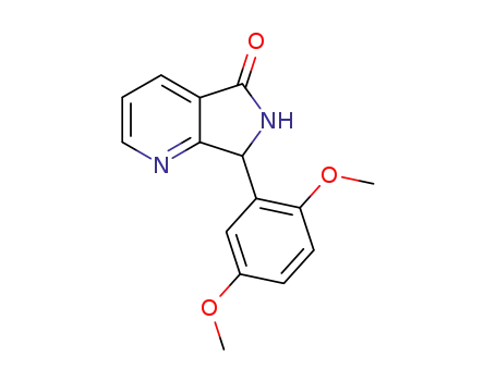 7-(2,5-Dimethoxy-phenyl)-6,7-dihydro-pyrrolo[3,4-b]pyridin-5-one