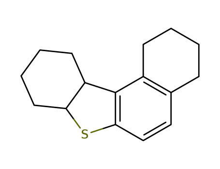 decahydro(1,2,3,4,7a,8,9,10,11,11a)benzo(b)naphto<1,2-d>thiophene